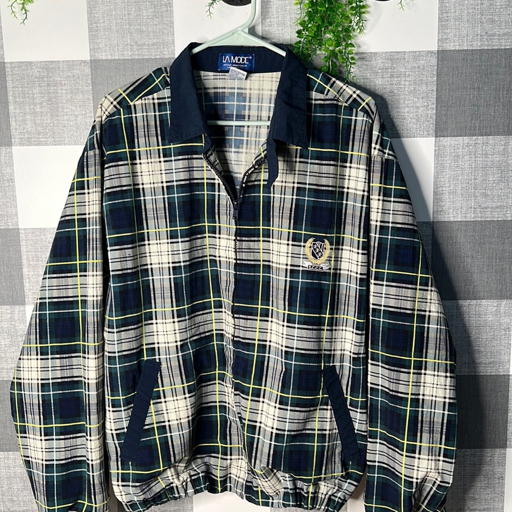 Vintage LA Mode Zip Up windbreaker